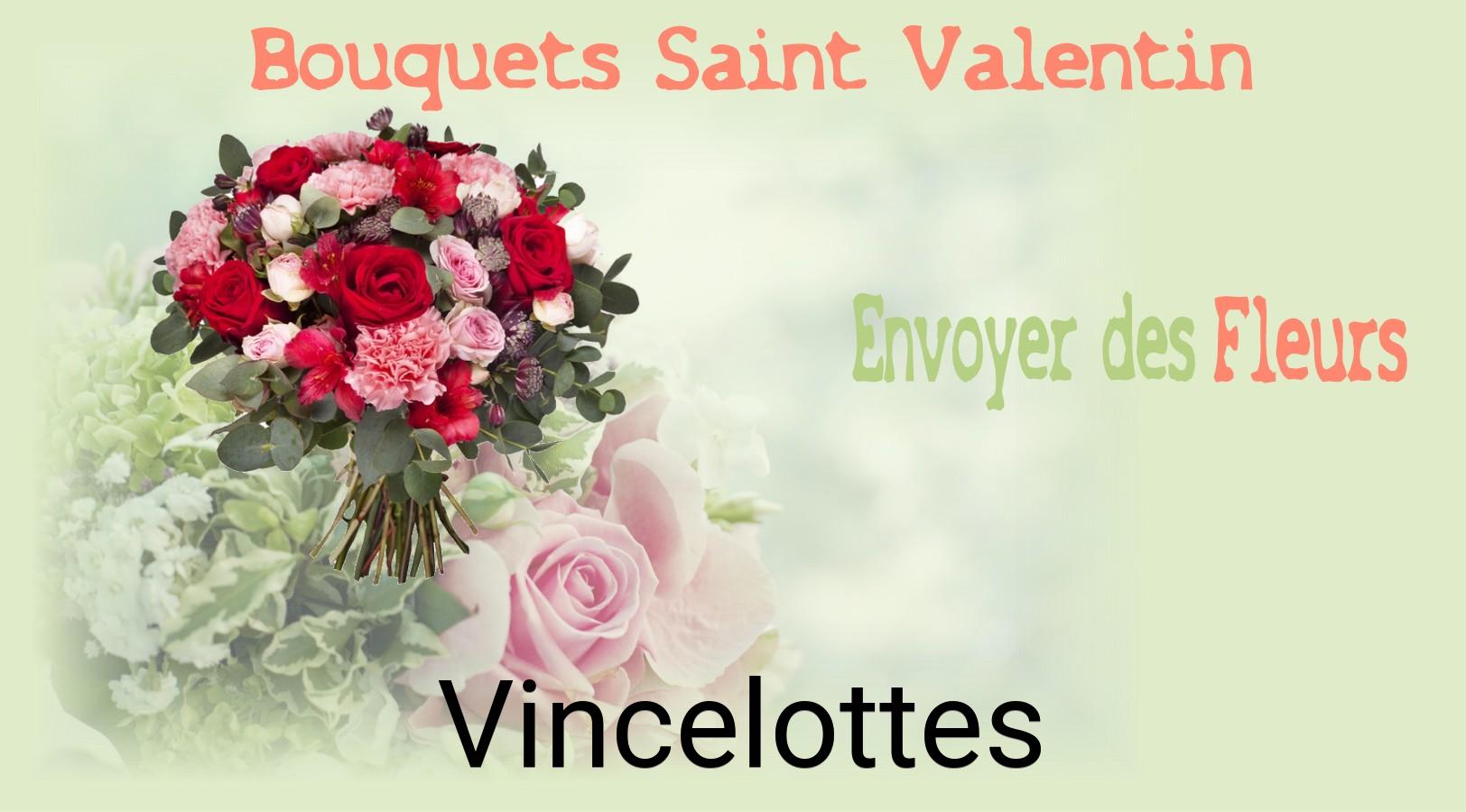 Roses de Saint-Valentin livrées à Vincelottes